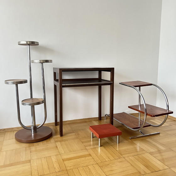 Image 1 of Side Table H-174 By J. Halabala For Up Zavody