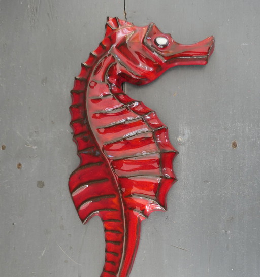 Bayer seahorse wall plaque