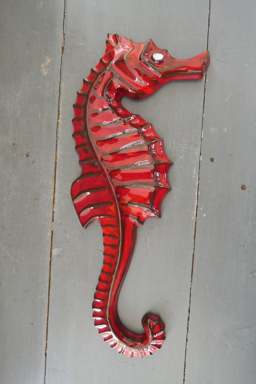 Bayer seahorse wall plaque