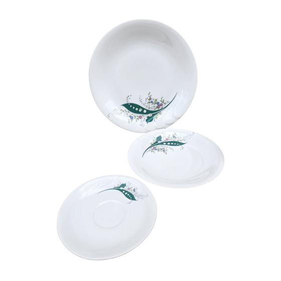 Image 1 of Porcelain Breakfast Set Wawel, Poland 1980S - Set Of 4