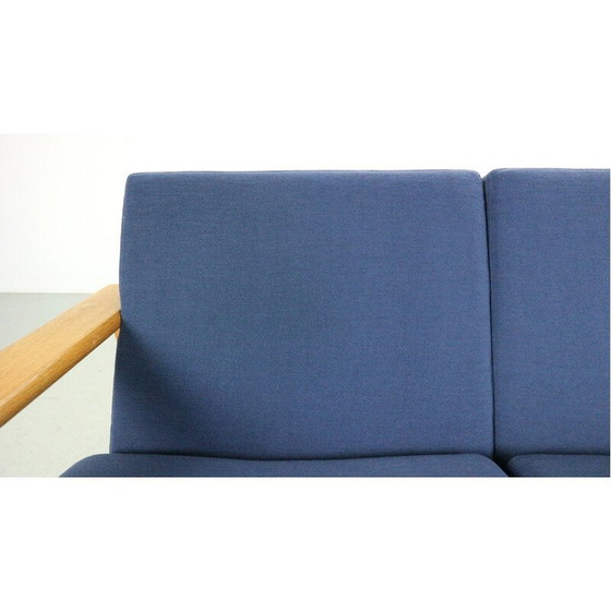 Image 1 of Vintage "Bodö" 3-seater sofa in oak and leather by Svante Skogh for Säffle Möbler, 1950