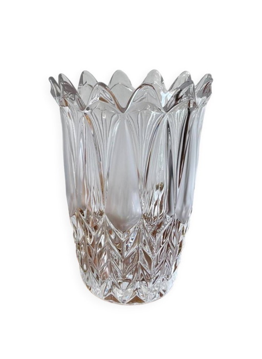 Large Crystal Vase