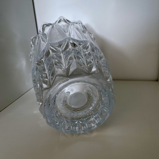 Image 1 of Large Crystal Vase