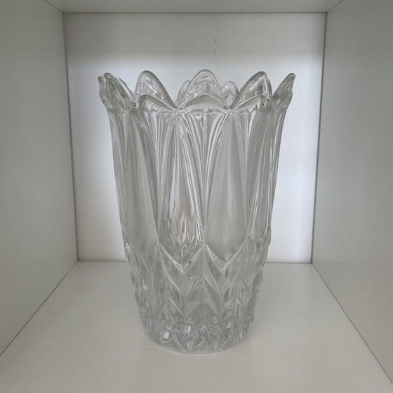 Image 1 of Large Crystal Vase