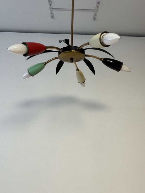 Image 1 of Sputnik 5 Color Ceiling Lamp | 50S