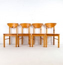 4x vintage chair