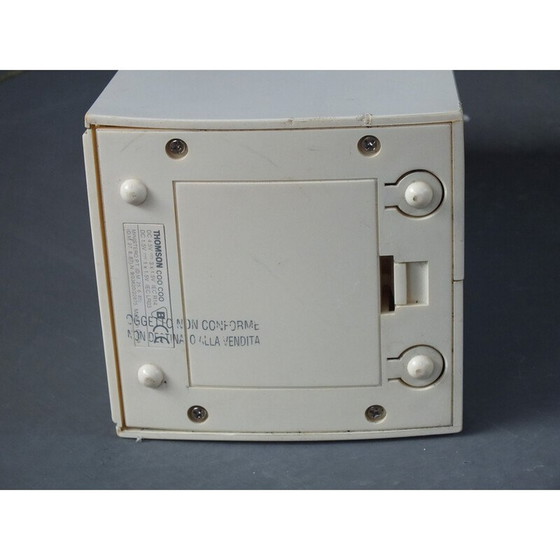 Image 1 of Vintage Thomson clock radio coo coo by Pilippe Starck for Alessi, 1994