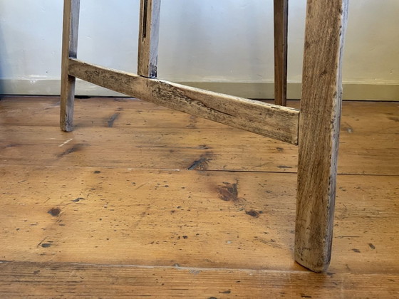 Image 1 of Cavalletto da esposizione per pittura francese in legno di frutto