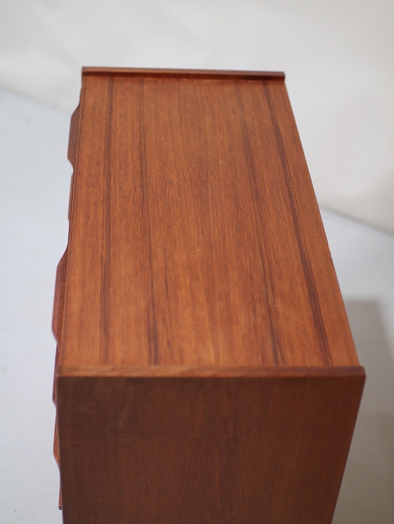 Image 1 of Drawer Cabinet Teak Vintage Small Danish 1960s