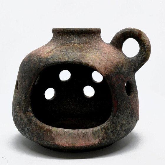 Image 1 of Caminetto vintage in ceramica organica per Ruscha Art, Germania 1970