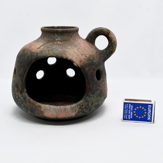 Image 1 of Caminetto vintage in ceramica organica per Ruscha Art, Germania 1970
