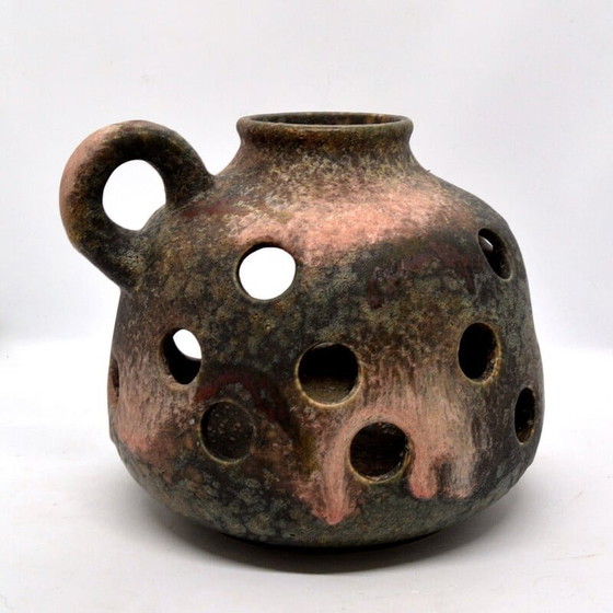 Image 1 of Caminetto vintage in ceramica organica per Ruscha Art, Germania 1970