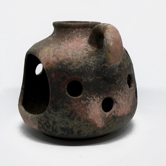 Image 1 of Caminetto vintage in ceramica organica per Ruscha Art, Germania 1970