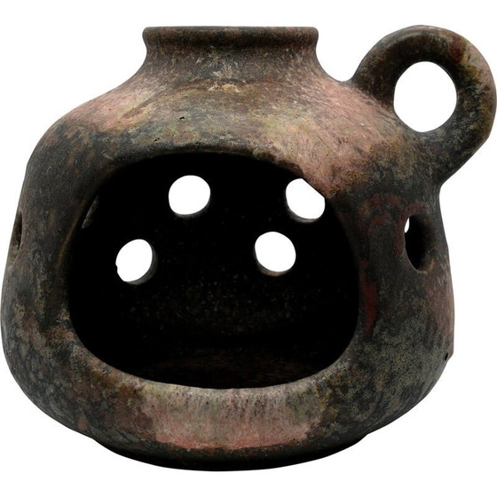 Image 1 of Caminetto vintage in ceramica organica per Ruscha Art, Germania 1970