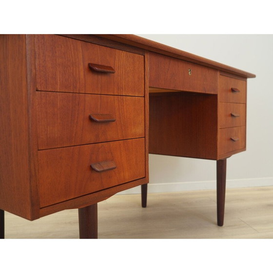 Image 1 of Vintage teak desk, Denmark 1970s