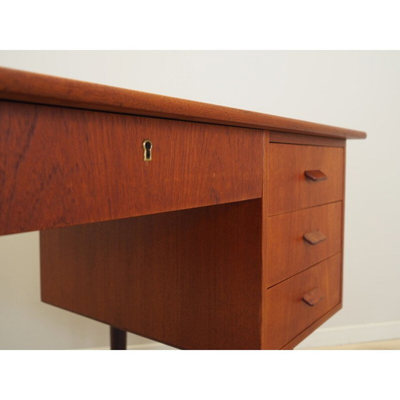 Image 1 of Vintage teak desk, Denmark 1970s