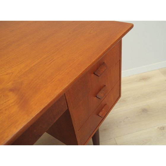 Image 1 of Vintage teak desk, Denmark 1970s