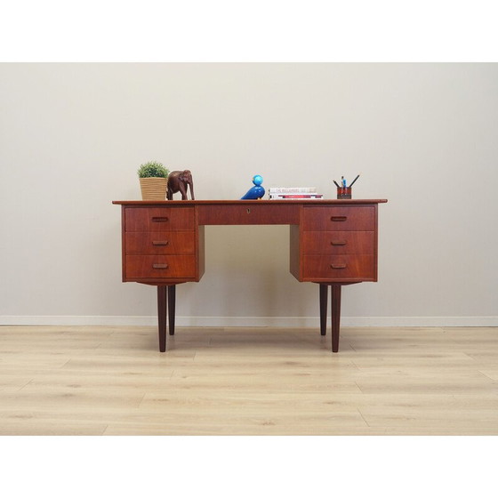 Image 1 of Vintage teak desk, Denmark 1970s