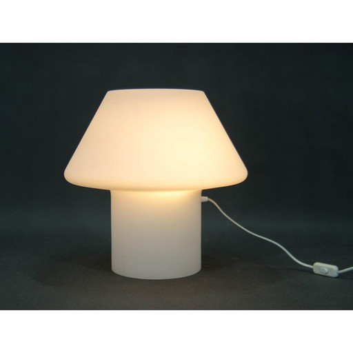 Vintage Murano glass Mushroom table lamp, Italy 2000s