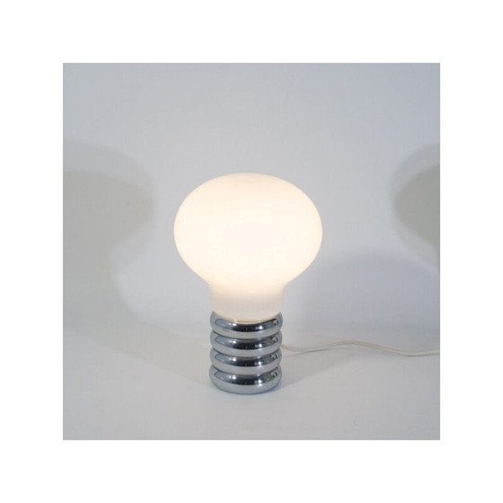 Image 1 of Pair of vintage Bulb opal lamps by Ingo Maurer, 1966