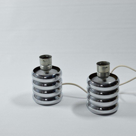 Image 1 of Pair of vintage Bulb opal lamps by Ingo Maurer, 1966