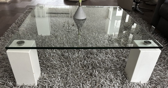 Image 1 of Glass Tables With Sleek Legs