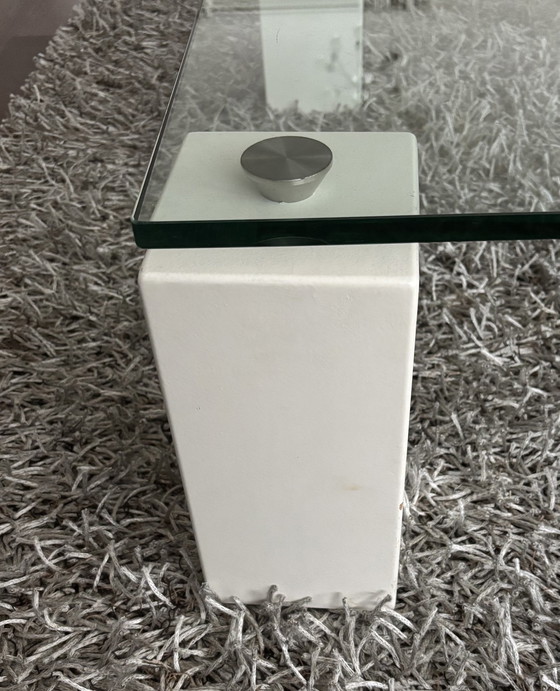 Image 1 of Glass Tables With Sleek Legs