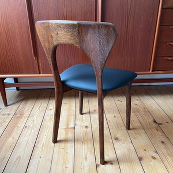 Image 1 of Niels Koefoed Oak Desk Chair