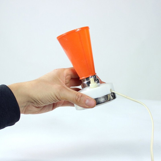Image 1 of Mid century plastic table lamp, Czechoslovakia 1960s
