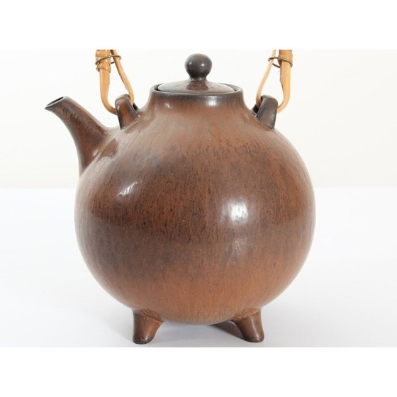 Image 1 of Scandinavian vintage ceramic teapot by Gunnar Nylund, 1960