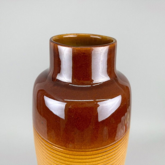 Image 1 of Mid-century ceramic floor vase, Czechoslovakia