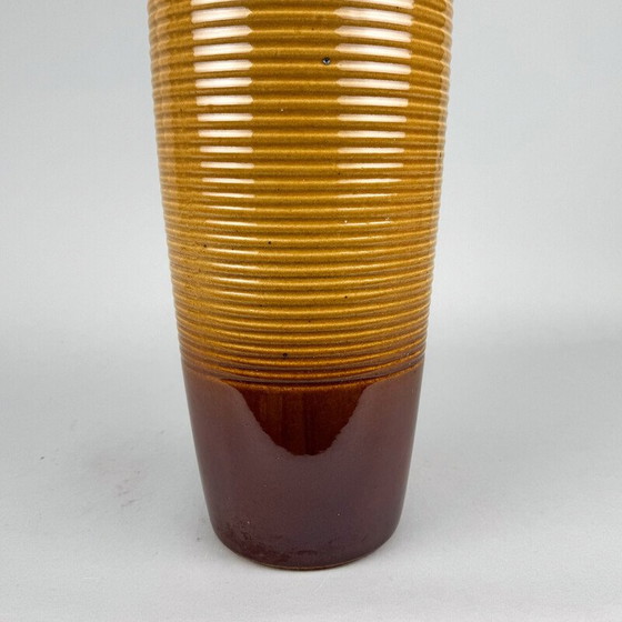 Image 1 of Mid-century ceramic floor vase, Czechoslovakia