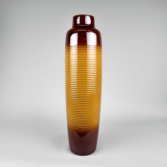 Image 1 of Mid-century ceramic floor vase, Czechoslovakia