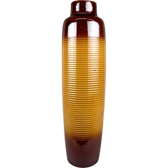 Image 1 of Mid-century ceramic floor vase, Czechoslovakia