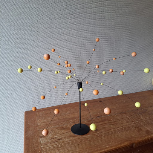 Kinetic ball sculpture, Laurids Lönborg