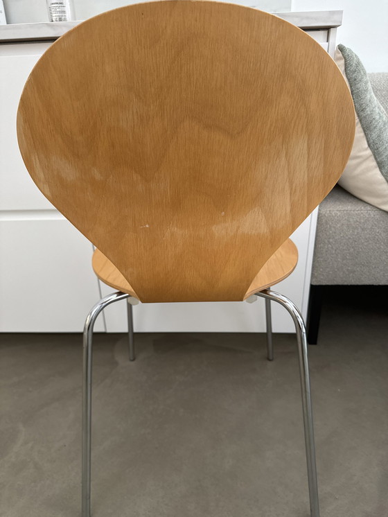 Image 1 of 4x Arne Jacobsen Design stoel