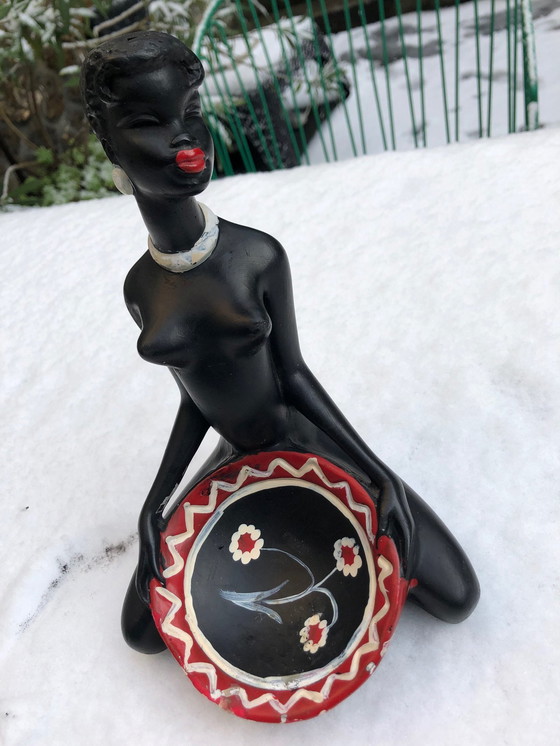 Image 1 of Scultura africanista d'epoca • Gesso • 1950