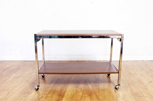 Vintage serving table and 