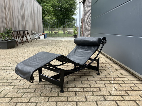 Image 1 of Low numbered Cassina Lc4 Le Corbusier Black on Black