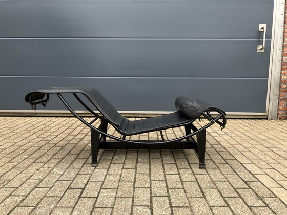 Image 1 of Low numbered Cassina Lc4 Le Corbusier Black on Black