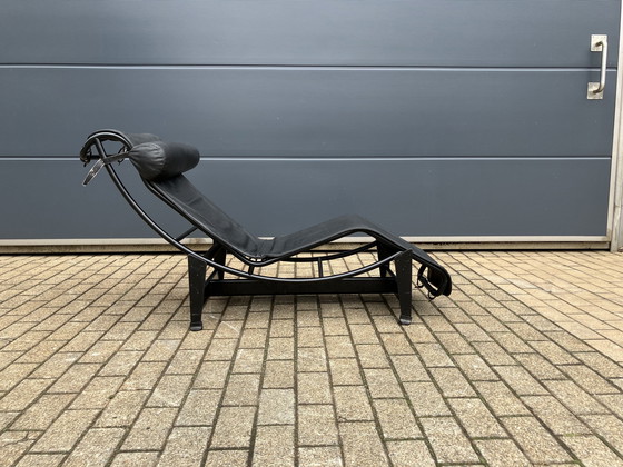 Image 1 of Low numbered Cassina Lc4 Le Corbusier Black on Black