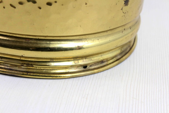 Image 1 of Vintage Brass Umbrella Stand 1960