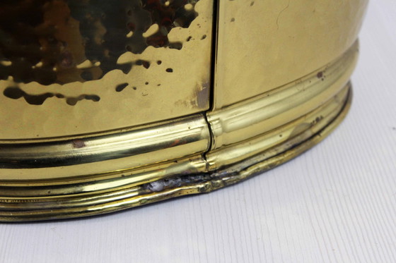 Image 1 of Vintage Brass Umbrella Stand 1960