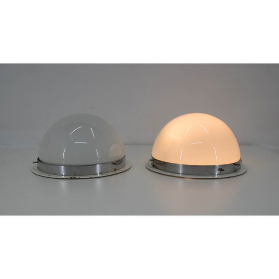 Image 1 of Lampada da parete vintage cromata tipo 5888 r, Cecoslovacchia 1940