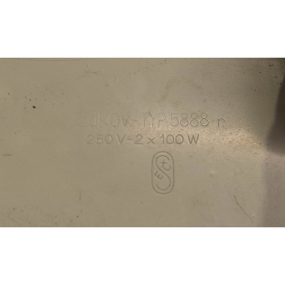 Image 1 of Lampada da parete vintage cromata tipo 5888 r, Cecoslovacchia 1940