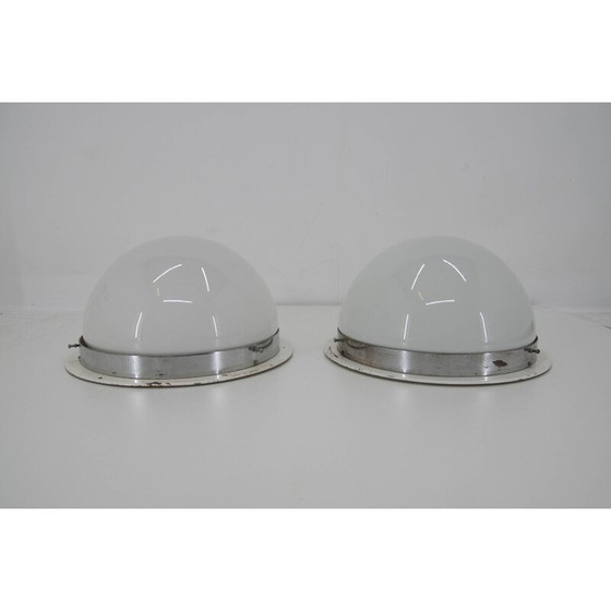 Image 1 of Lampada da parete vintage cromata tipo 5888 r, Cecoslovacchia 1940