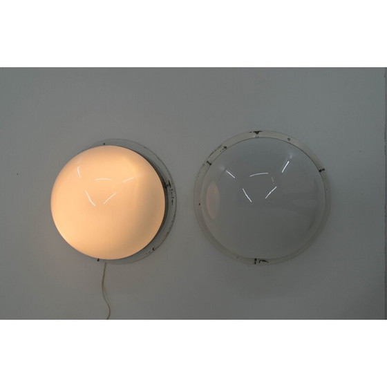 Image 1 of Lampada da parete vintage cromata tipo 5888 r, Cecoslovacchia 1940