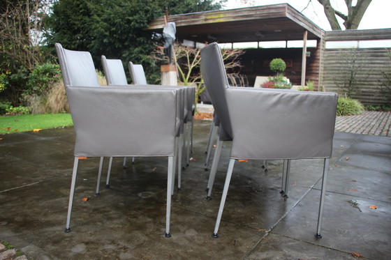 Image 1 of Sedie da pranzo Montis Charly in pelle 