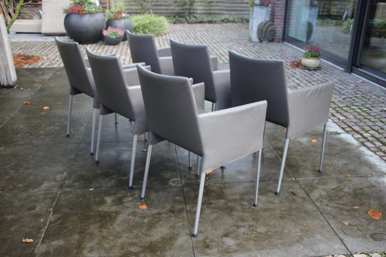 Image 1 of Sedie da pranzo Montis Charly in pelle 