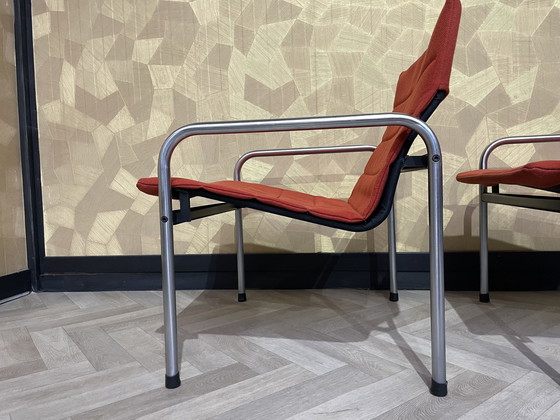 Image 1 of 2 X Ultrex Armchairs By Just Meijer For Kembo From The 1970s.